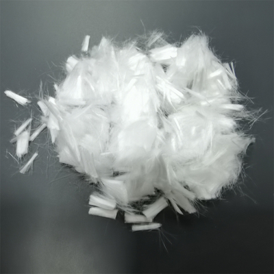 6mm Monofilament Reinforced Concrete Polypropylene PP Fiber สำหรับงานก่อสร้าง