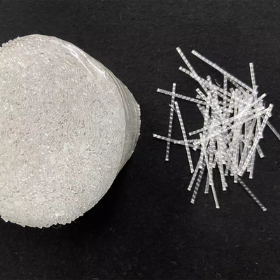 Macrofibers เส้นใยโพลีโพรพิลีนเสริมคอนกรีต 54 มม. สำหรับงานก่อสร้าง Min
