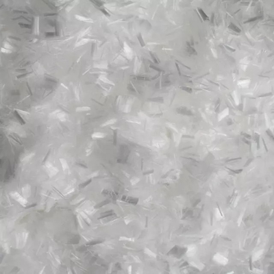 PP Micro Fiber Polypropylene Staple Fiber 12mm สำหรับสารเติมแต่งคอนกรีต