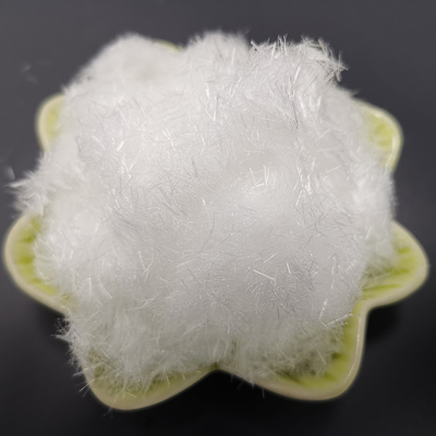 ไฟเบอร์โพลิเอทิลีนชนิดจุดหลอมเหลวต่ำ 30 ไมครอนสำหรับวัสดุทนไฟ