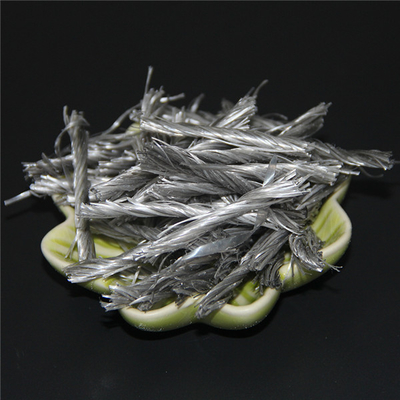 CE Certified Concrete Twisted Bunchy PP Fiber สำหรับถนนคอนกรีต