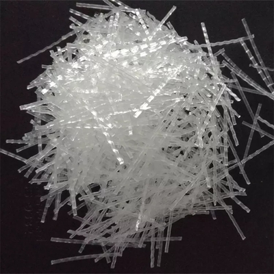 PP สายใยแมคโร รูปแบบคลื่นแทน Mesh โลหะ welded และเส้นใยเหล็กในโครงสร้างคอนกรีตสําหรับสะพานและหลังคาอุโมงค์