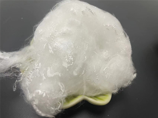 เส้นใยโพลีแลคติกแอซิดอินทรีย์ PLA ไฟเบอร์ข้าวโพดสำหรับการปั่นแบบไม่ทอ