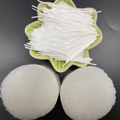โพรพิลีน PP ไฟเบอร์สังเคราะห์ Macrofiber สำหรับคอนกรีตซีเมนต์ป้องกันการแตกร้าว