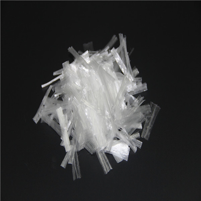 Beam Like Net White Polypropylene Concrete PP Mesh Fiber สำหรับงานก่อสร้างคอนกรีต