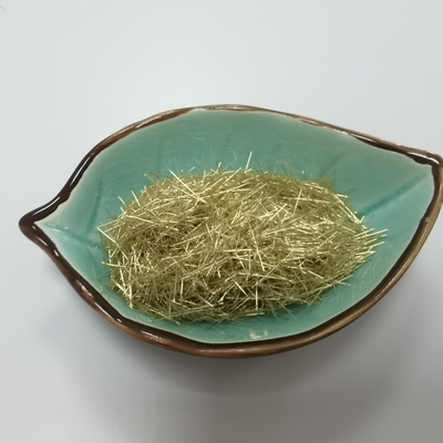 เส้นใยไมโครสตีลไฟเบอร์เคลือบทองเหลืองทองแดงสำหรับคอนกรีตสมรรถนะสูงพิเศษ UHPC