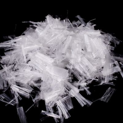 100% เบอร์จินคอนกรีต PP สายใย Fibrillated สูตร Mesh สําหรับการเสริมคอนกรีต