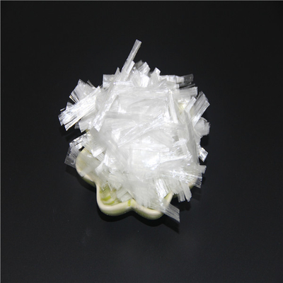 100% เบอร์จินคอนกรีต PP สายใย Fibrillated สูตร Mesh สําหรับการเสริมคอนกรีต