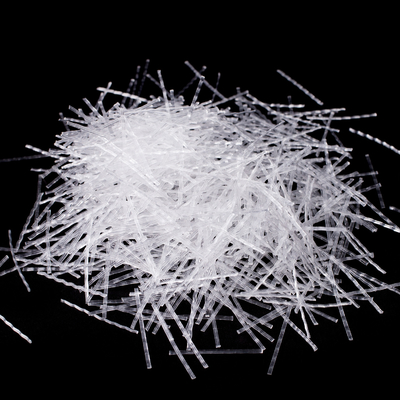 PP สายใยแมคโร รูปแบบคลื่นแทน Mesh โลหะ welded และเส้นใยเหล็กในโครงสร้างคอนกรีตสําหรับสะพานและหลังคาอุโมงค์