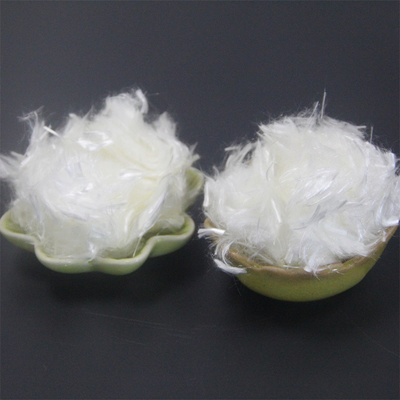 ไฟเบอร์ PVA 6 มม. 12 มม. สำหรับการอัดแรงคอนกรีต 2.0dtex 15um