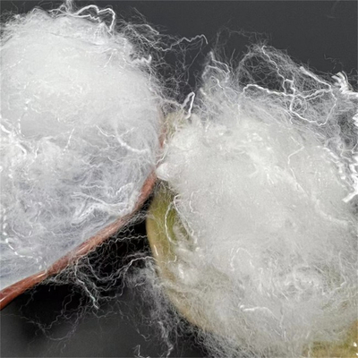 Short Cut 6mm Polylactic Acid PLA Fiber Corn Fiber สำหรับอุตสาหกรรมน้ำมัน