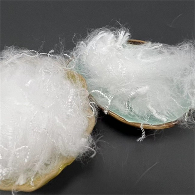 Short Cut 6mm Polylactic Acid PLA Fiber Corn Fiber สำหรับอุตสาหกรรมน้ำมัน