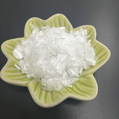 สายใยสับขาว 1.5D*6mm ผงข้าวโพด สายใย PLA สําหรับน้ํามันอุตสาหกรรมเจาะ