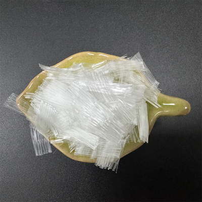 Briture 12mm 18mm Polypropylene Fiber Fibrillated Mesh สำหรับคอนกรีตและความต้านทานการแตกร้าว