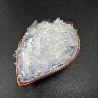 Briture 12mm 18mm Polypropylene Fiber Fibrillated Mesh สำหรับคอนกรีตและความต้านทานการแตกร้าว