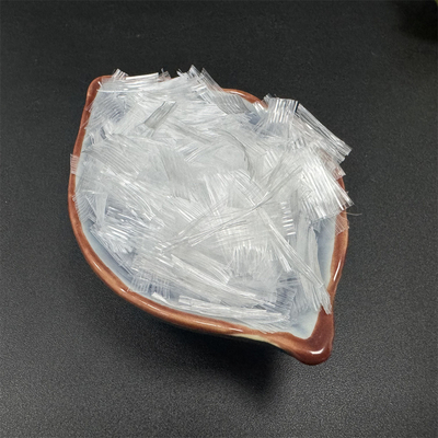 Briture 12mm 18mm Polypropylene Fiber Fibrillated Mesh สำหรับคอนกรีตและความต้านทานการแตกร้าว