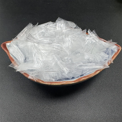 ความแข็งแรงในการดึง 560Mpa สายใย Polypropylene Fiber ปรับปรุงการป้องกันเหล็กสําหรับการก่อสร้างบ้านและโรงงานที่ทันสมัย