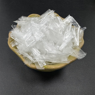 ความแข็งแรงในการดึง 560Mpa สายใย Polypropylene Fiber ปรับปรุงการป้องกันเหล็กสําหรับการก่อสร้างบ้านและโรงงานที่ทันสมัย