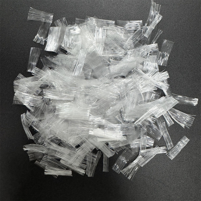 ความแข็งแรงในการดึง 560Mpa สายใย Polypropylene Fiber ปรับปรุงการป้องกันเหล็กสําหรับการก่อสร้างบ้านและโรงงานที่ทันสมัย