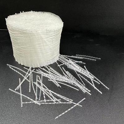 สายคลื่นโปร่ง PP Macrofiber สําหรับวัสดุเสริมสร้างรากฐาน เพื่อปกป้องความมั่นคงของรากฐาน
