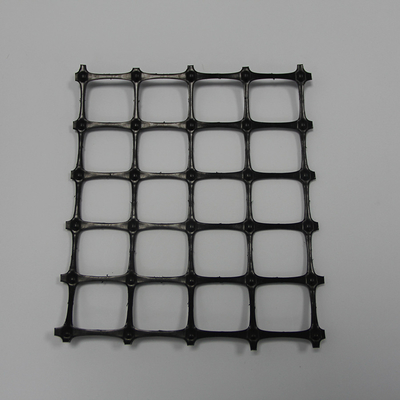 39x39mm Polypropylene PP Biaxial Geogrid Glass สำหรับการเสริมแรงฐานถนน