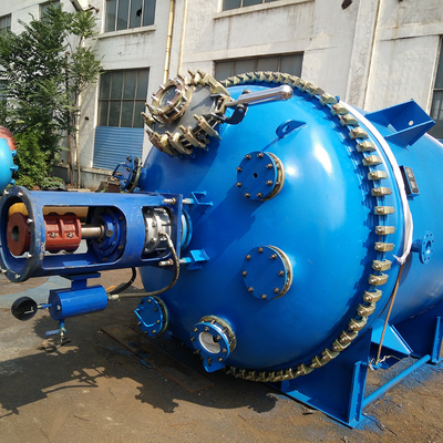 K Type 5000L Glass Lined Reactor อุปกรณ์สำหรับการผลิตสารเคมี