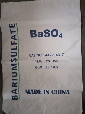 การเคลือบ OEM Baso4 แบเรียมซัลเฟตเพ้นท์ผงสีขาว