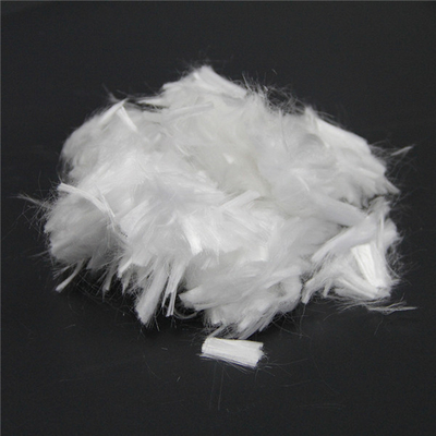 เส้นใยโพลีเอสเตอร์แบบลัด (PE Fiber) สำหรับเสริมคอนกรีต