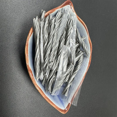 ไฟเบอร์ไฮบริด PP Fiber ขนาด 54 มม. เพื่อการเสริมคอนกรีตที่มีประสิทธิภาพ